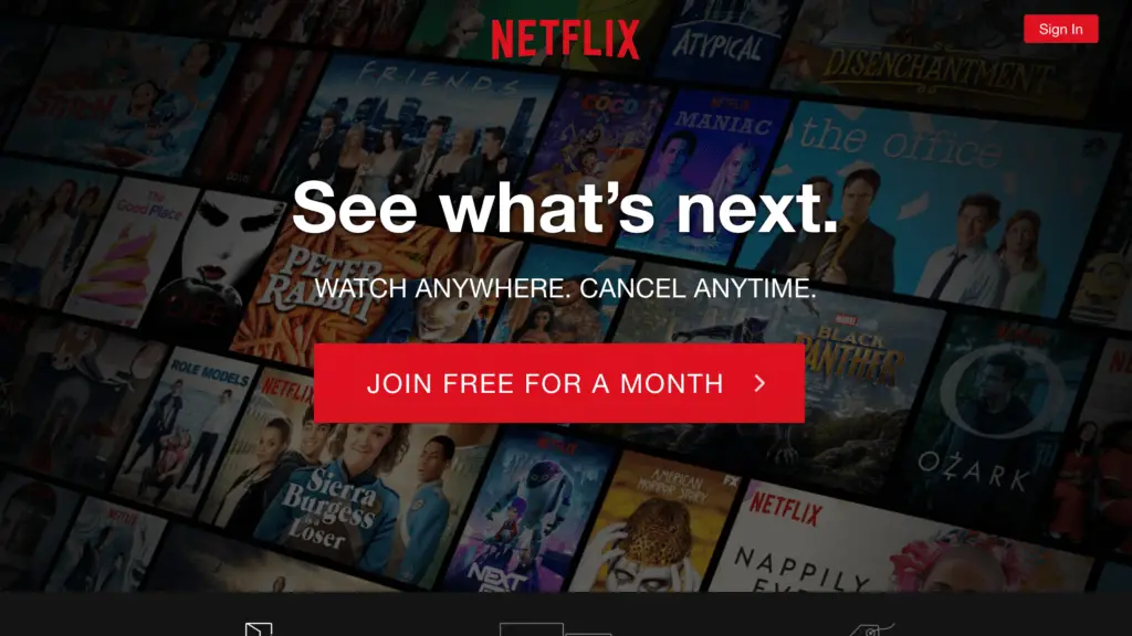 Netflix Sales Funnel Examples Lead Magnet