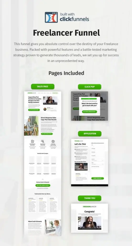 Sales Funnel Template - Freelancing